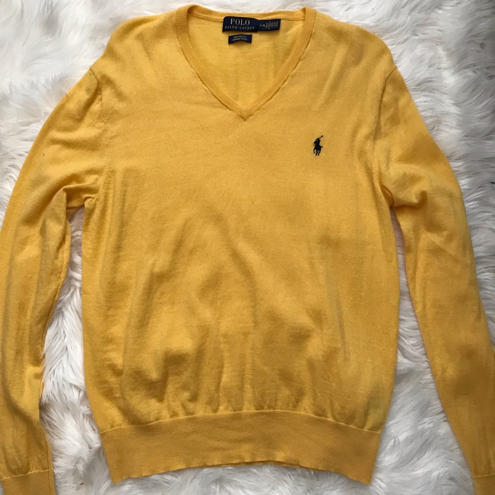 Men’s Polo V-Neck sweater